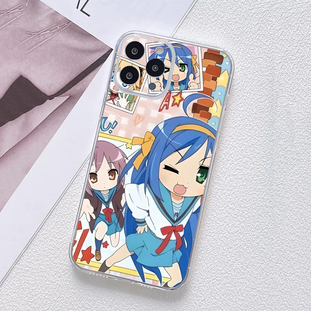 Счастливая Звезда Идзуми Коната девушка Мягкий чехол для Samsung Galaxy A04 A14 A23 A34 A54 M23 M33 M52 M53 M30S M31 M51 M21 Чехол для телефона Samsung M23 5G