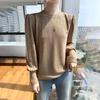 A Fashionable Semi-high-neck Base Layer for Women, A New Spring and Autumn Style Loose Sweater In A Solid Color As An Inner Layer