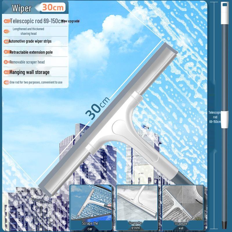 Multi-functional Soft Rubber Glass & Floor Wiper for Home and Office