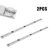 Accessories Useful Miter Bar Saw Gauge Rod Set Silver Slider Table Tool Woodworking Workshop 2Pcs Aluminium Alloy