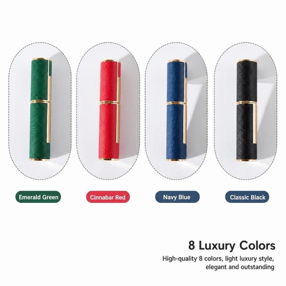 10ML Leather Perfume Spray Bottle Rotary Perfume Atomizer New Perfume Sprayer Travel