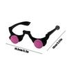 Halloweenowe świecące okulary LED Impreza karnawałowa Rekwizyty do cosplayu Straszne okulary z czerwonymi oczami Świecące w ciemności Prezenty dla dzieci na Halloween