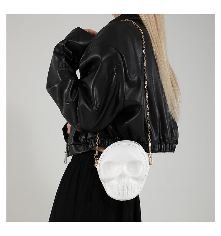Borsa a Spalla Teschio, Stile Cool e Divertente.