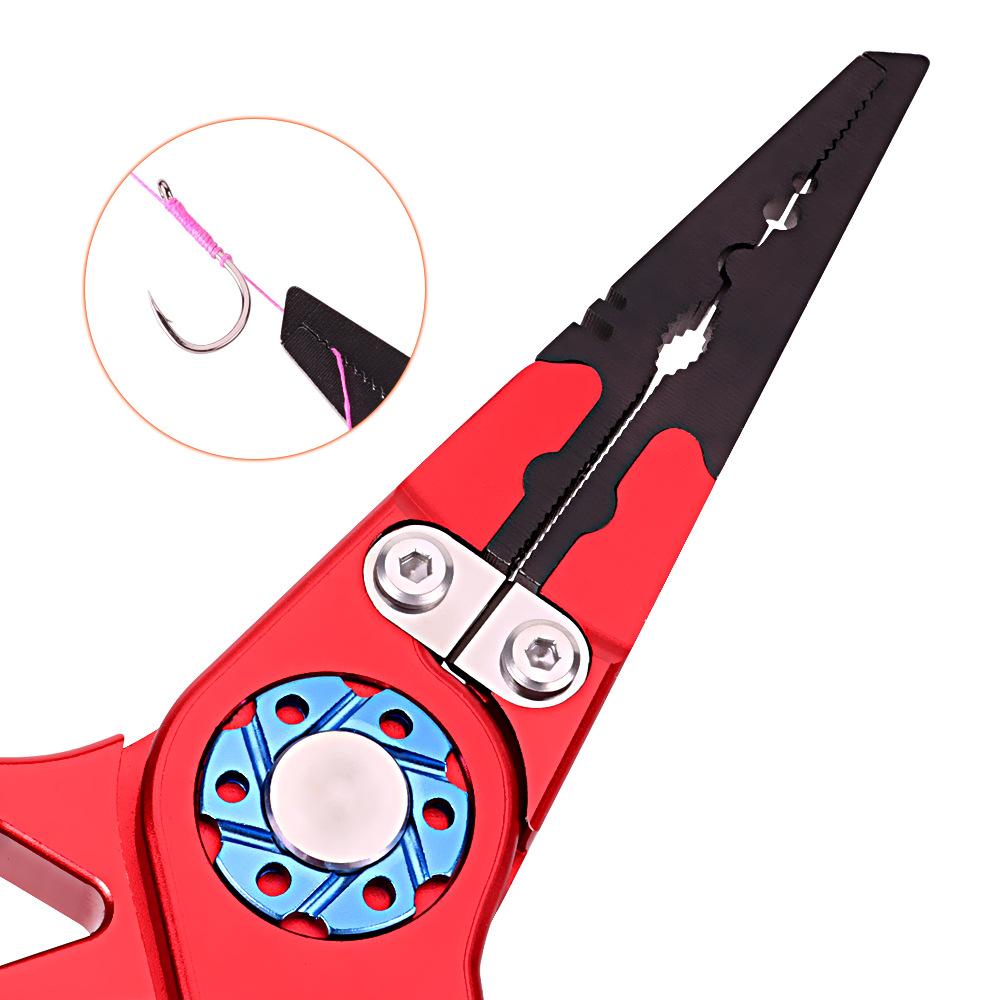 Fishing Pliers Saltwater Resistant Fishing Tools Multi Function Fishing Pliers Accessories Men Fishing Gifts
