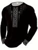 Mexican Style Men's Long-sleeved T-shirt 3D Printed Breathable Quick-drying Sports and Fitness Clothing T Shirt Men Streetwear