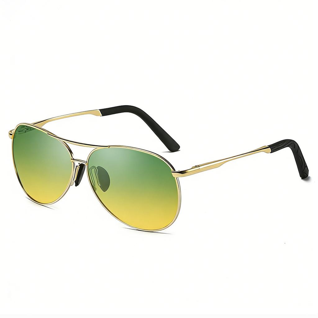 High Quality Men'S Polarized Sunglasses Fishing Retro Sunglasses Color Changing Day And Night Night Vision Glasses Toad