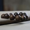 Nha Trang Bai Qinan Agarwood 20 Bracelet, Submerged Old Material Wenwan Men's and Women's Single Circle Buddha Beads, Bracelet