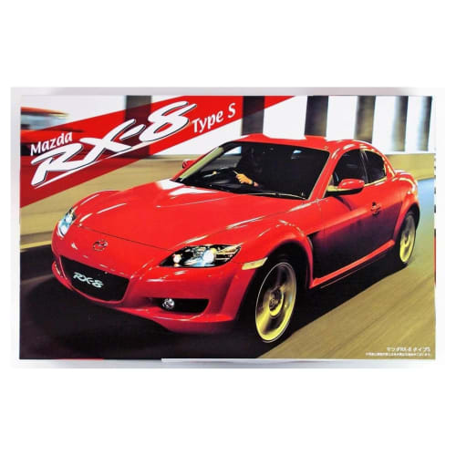 

1/24 Inch-Up Series No. 105 Mazda RX-8 Type S Plastic Model