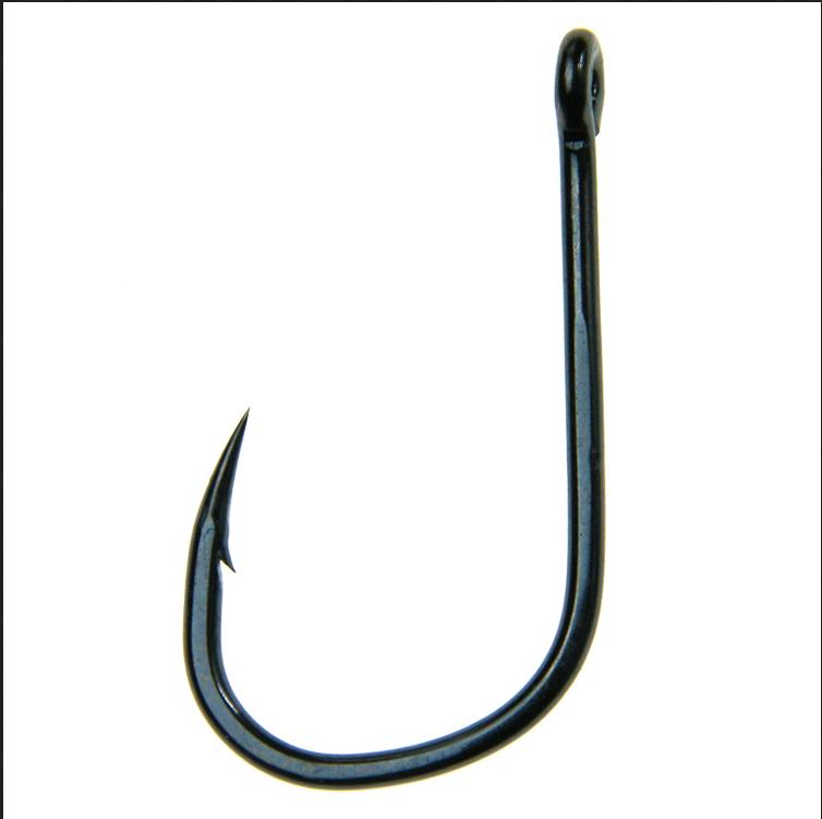 Black Sharp Barbed Fish Hooks with Durable High-Carbon Steel Material Suitable for Saltwater Freshwater