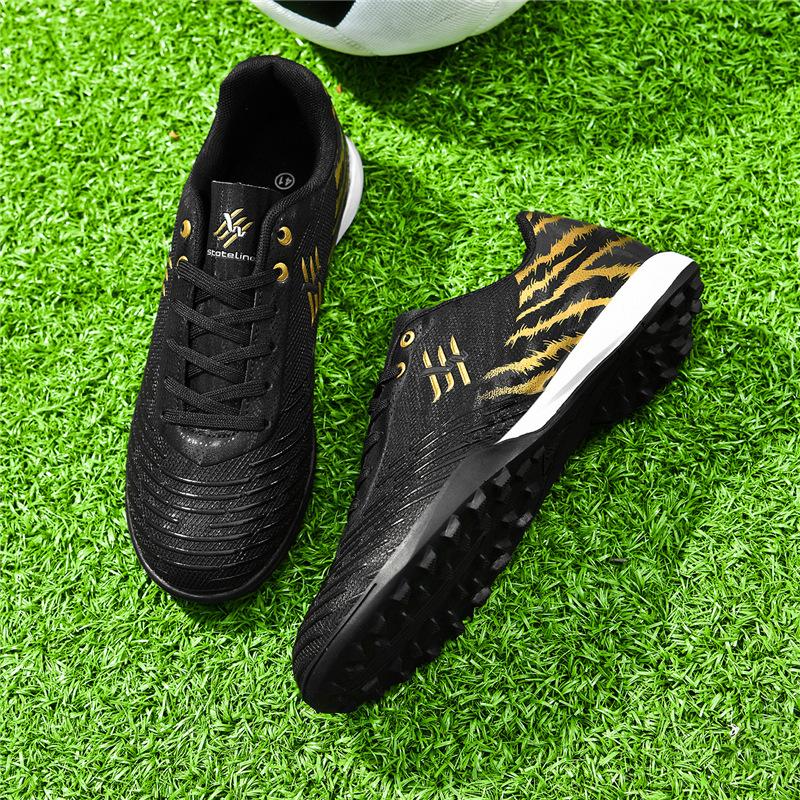 New Men'S Ag Spikes Competition Football Shoes Tf Broken Nails Student Outdoor Sports Grass Professional Football Shoes