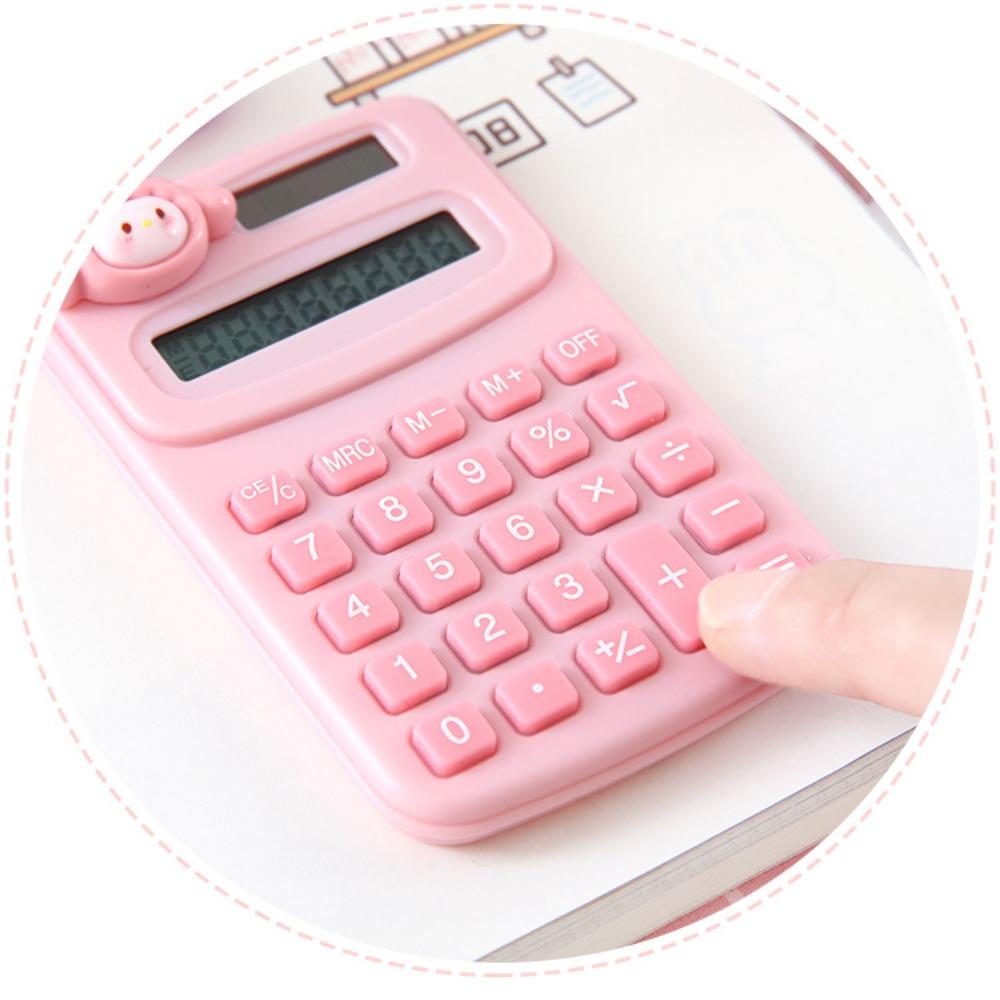 Cartoon Animal Cartoon Cute Calculator Cute Mini Portable Digit Calculator Learning Tools