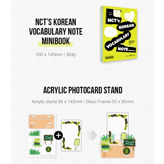 NCT 127 NCT's Korean Vocabulary Note