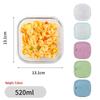 Microwaveable Square Glass Food Container
