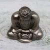Hergestellt in Japan Japanisches Souvenir Große Buddha-Statue cm Länge Silber 1.6 (gesamt 5,1 cm)