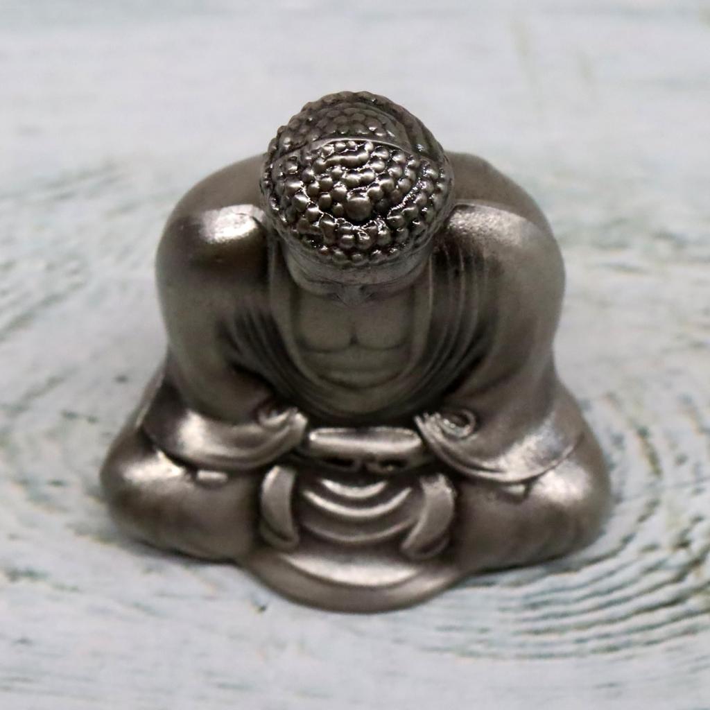 Made in Japan Japanese souvenir Great Buddha statue cm length Silver 1.6 (total 5.1 cm)