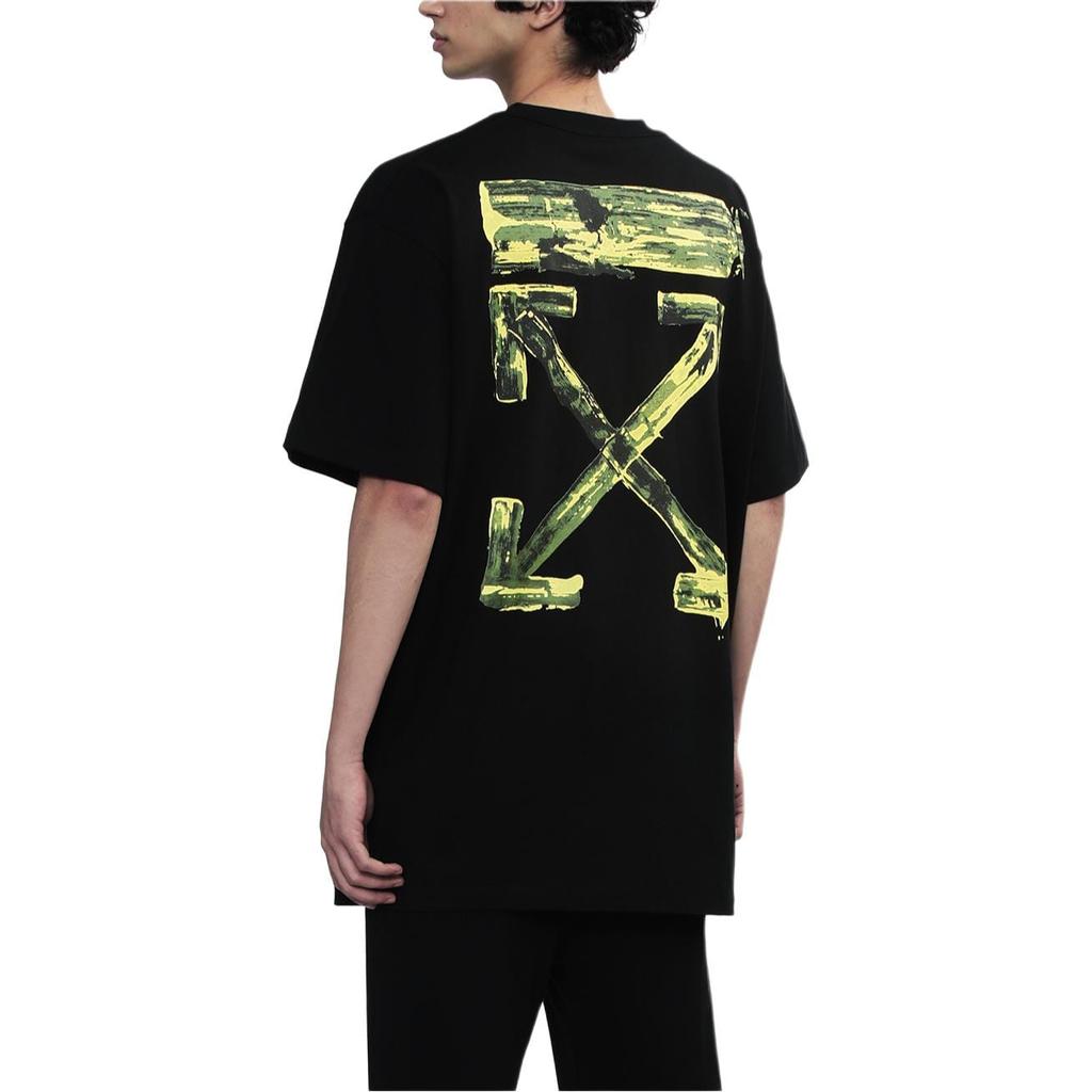 OFF WHITE Oversized Acrylic Arrows S/S T Shirt OMAA038F191850101060