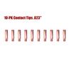 Diffuser Liner Tips Nozzle With Liner Consumable Gasless Nozzle MIG Torch Mig Welder Nozzles Diffuser Practical