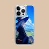 Wandering Witch Elaina Silver Plating Mobile Phone Case for iPhone 17 16 15 14 13 12 11 Air Pro Max Plus Colorful Cover