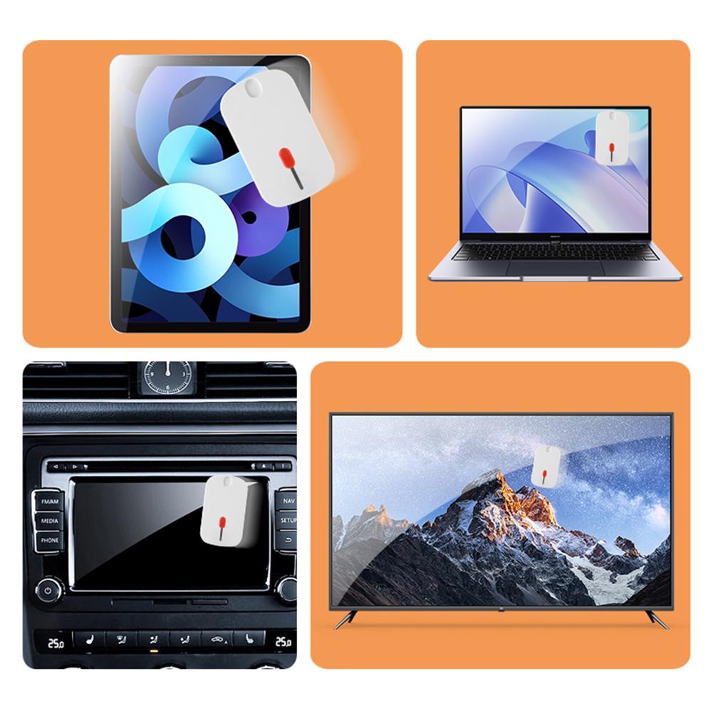 Kit di pulizia della tastiera 5 in 1 Strumento di pulizia della tastiera del computer mobile Kit di spazzola per la pulizia della tastiera del laptop Pulizia multifunzionale