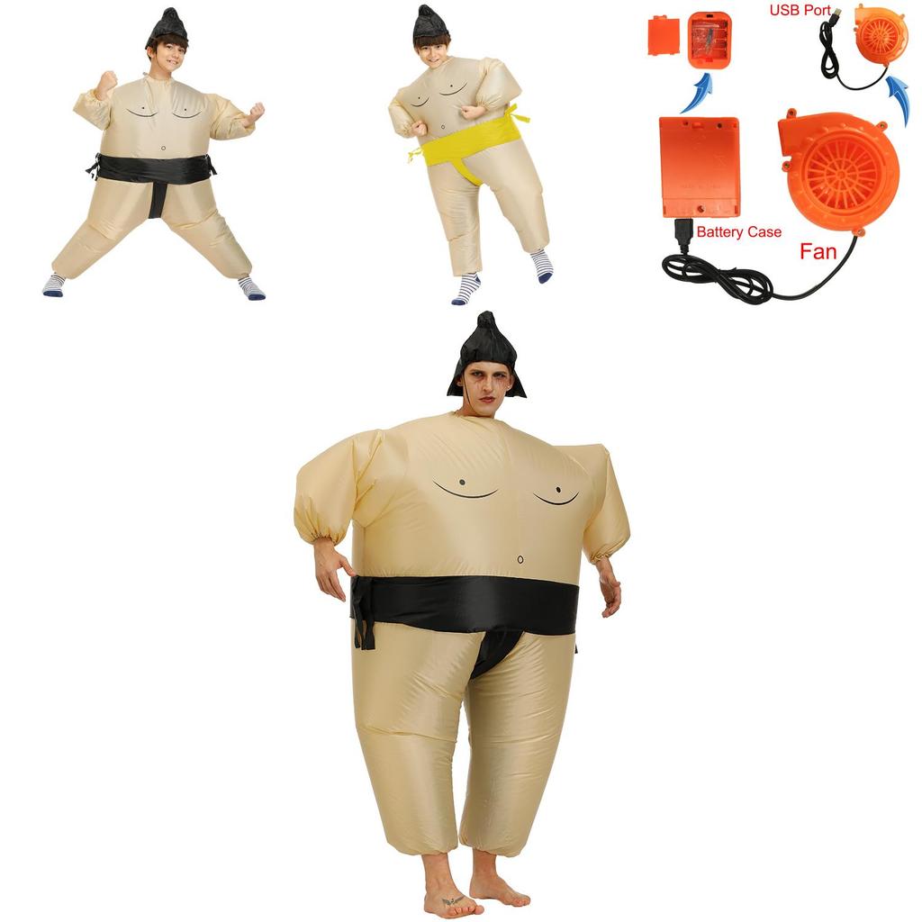 Unique Sumo Wrestler Inflatable Suit Great For Kids And Adults At Every Celebration
