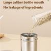 3Pieces Nonrust Steel Spices Storage Bottles Keep Spices Freshness Different Size Fashion Look Simple Maintenance for Home