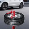 Manual Tire Changing Duck Head Steel Adapter Kit,Red Black 19.1*6.6cm Applicable Tire 40.64-53.34cm for Automotive 4S Stores