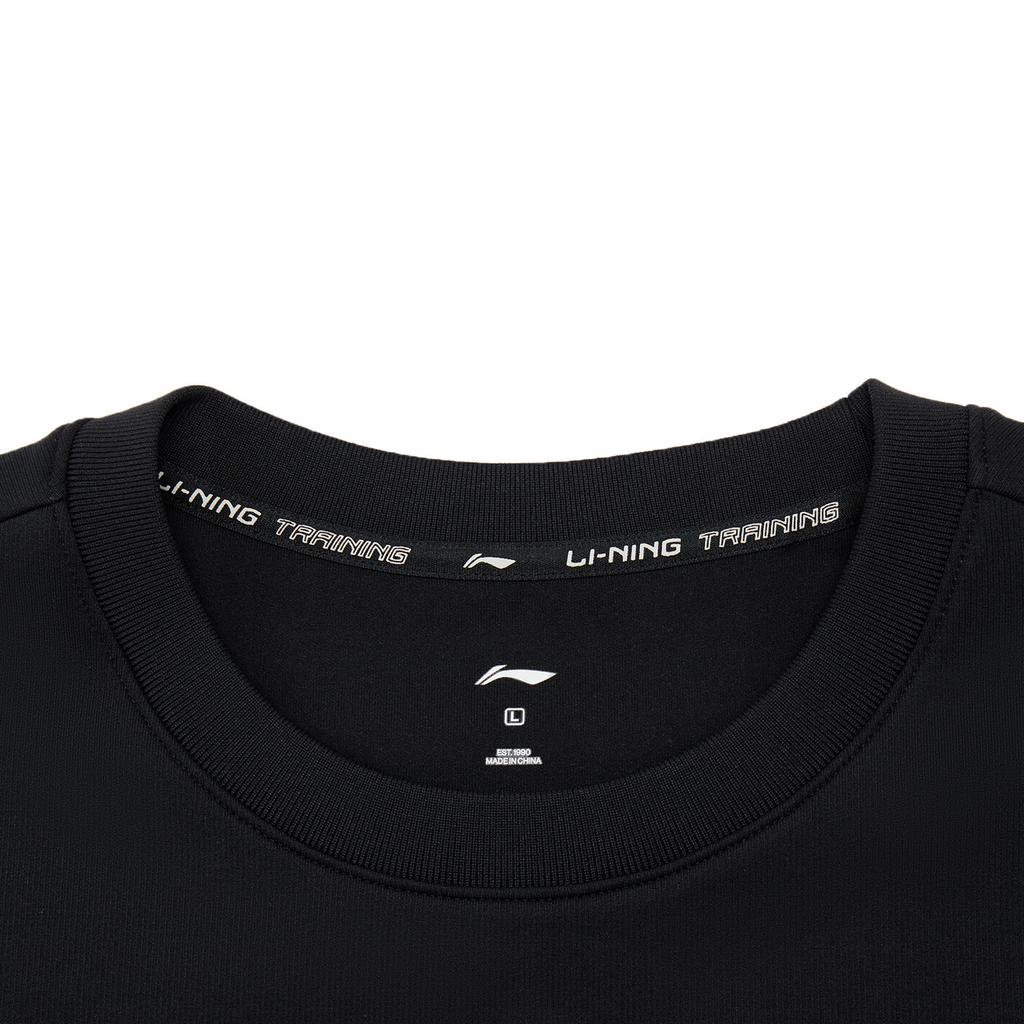 Li-Ning 3D Round Neck Logo Sweatshirt Men sweatshirts AWDW059-3