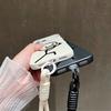 Wacky Stickman Strap Rope Phone Case For iPhone 17 16 15 14 13 12 Pro Max 16 15 14 Plus 17 16 15 Pro 17Air Silicone Matte Cover