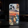 FUNNY C-Chicken J-Joe Surf Phone Case For iPhone 17,16,15,14,13,12,11 Plus,Pro Max,SE4Soft Silicone Black Cover