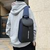 Neue große Herren-Brusttasche Oxford-Stoff Umhängetasche Herren-Rucksack Handy-Tasche mit Ladeanschluss