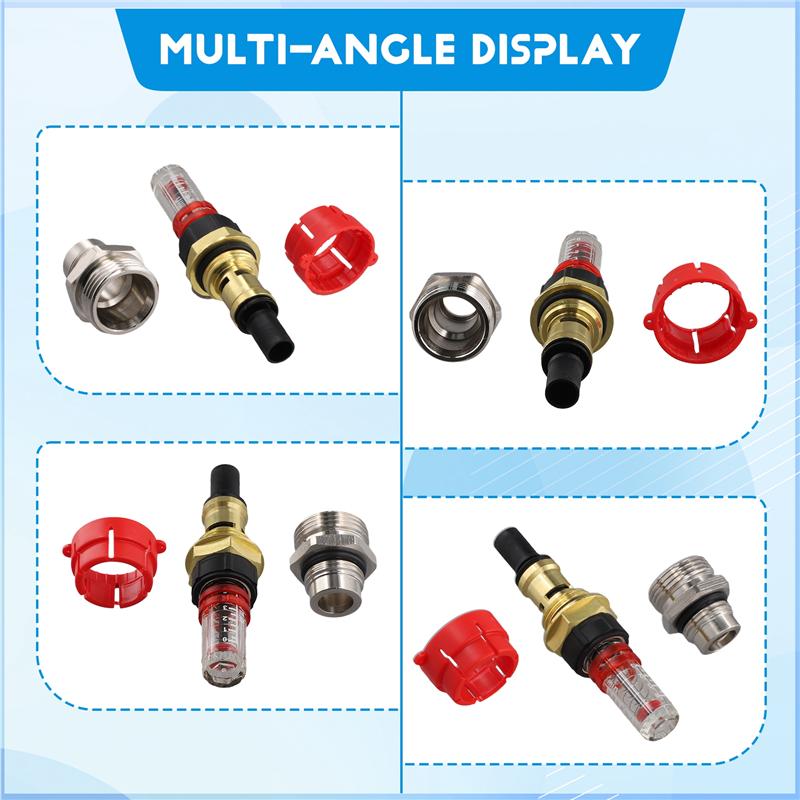 

A96I-For Floor Heating Water Separator Accessories червоний