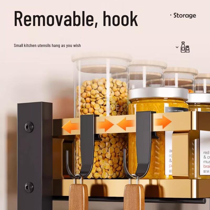 Modern Countertop 3-Tier Kitchen Spice Rack