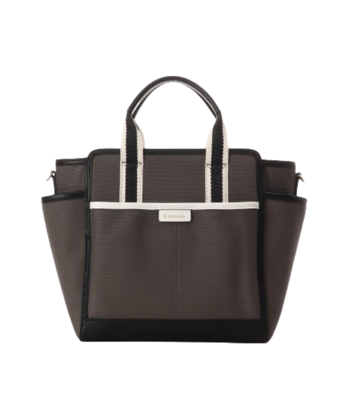 И официальная холщовая сумка-тоут из искусственной кожи Chouette для женщин, 00482410120151, Серый