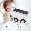 Solar Powered Car Exhaust Fan Car Window Fan Cooling Radiator Energy Saving Auto Cooler Fan Portable Deodorization Ventilator