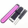 Bicolor Rhombus Hole Silicone Strap for Garmin Forerunner 220/230/235/620/630
