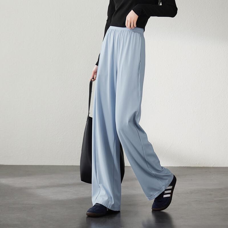SOFSIL Women's High-Waist Straight Leg Casual Pants