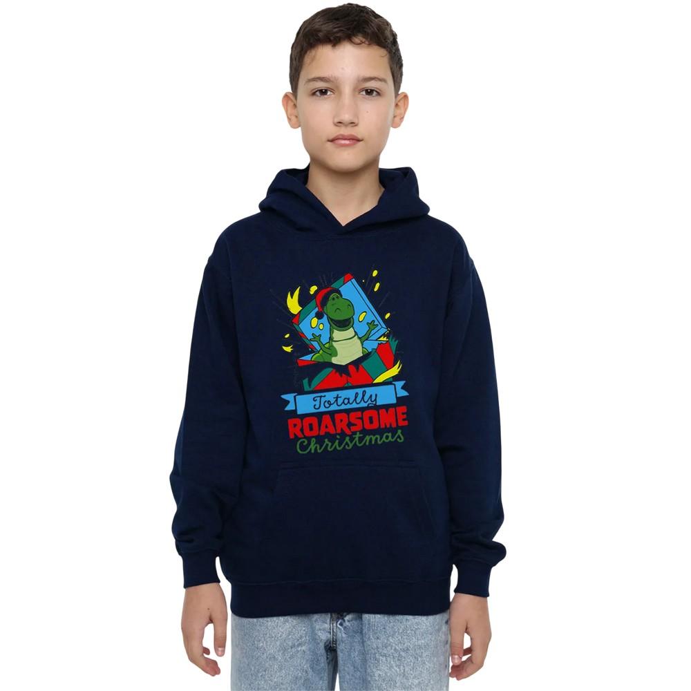 Toy Story Childrens/Kids Roarsome Rex Heather Christmas Hoodie