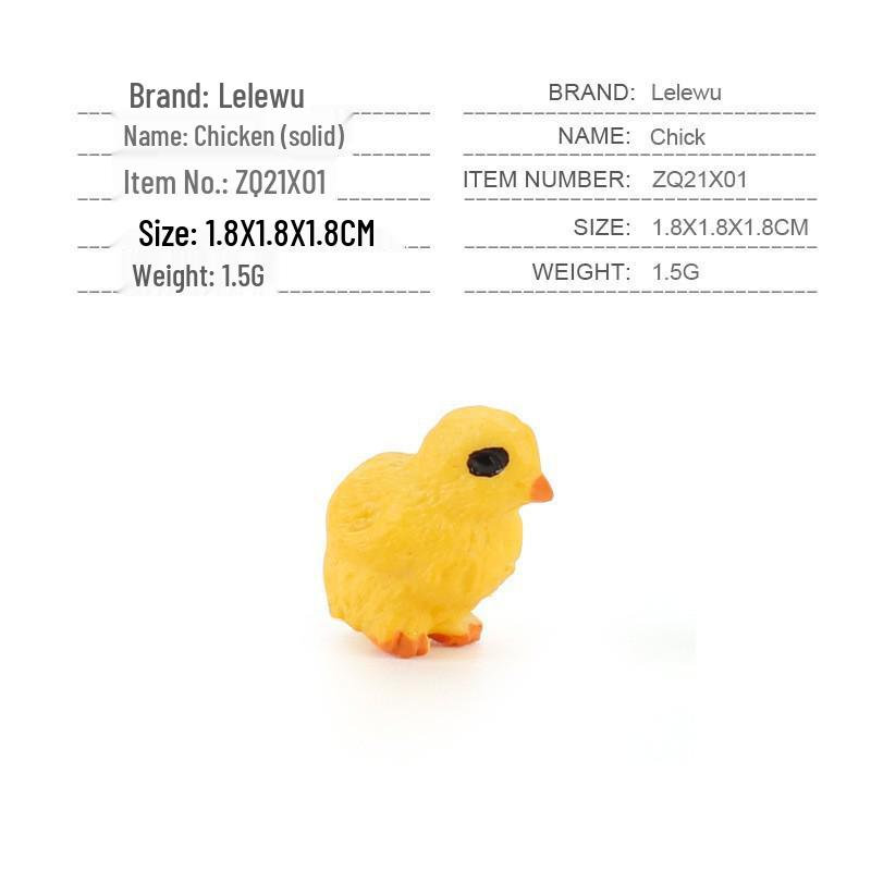 Miniature Farm Animal Models: Chickens, Ducks, Geese, and Cows