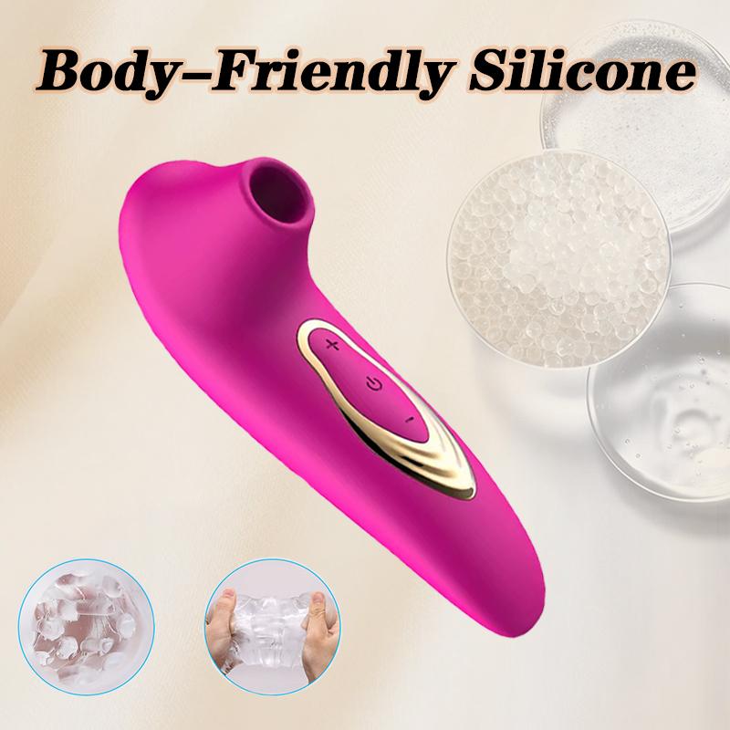Clitoral Sucking Vibrator for Women Clit Sucker Vibrators with 5 Suction & Vibration Mode Waterproof Rose Sex Toy Clitoris