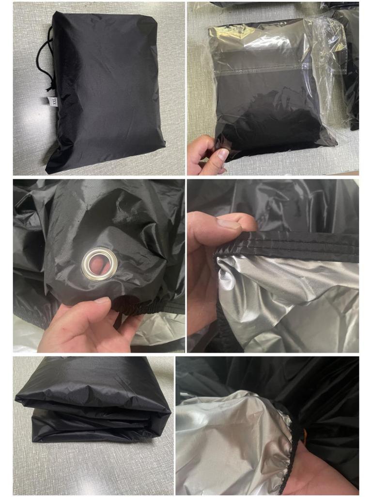 190T Polyester Taft Motorradabdeckung - Schutz vor Sonne, Regen, Staub