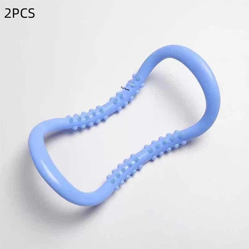 Jóga Circle Pilates Stretch Ring Domů Ženy Fitness Vybavení Masáž fascií Tělo Cvičení Cvičení Nástroj na podporu odporu