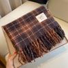 Elegant Cashmere Neck Scarves Women Winter Warm Shawls Wraps Long Kerchief Pashmina Shawl Scarf 65x200cm