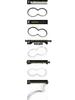 Koleos Electroplated Carbon Fiber Cup Holder Gear Shift Decor Stickers