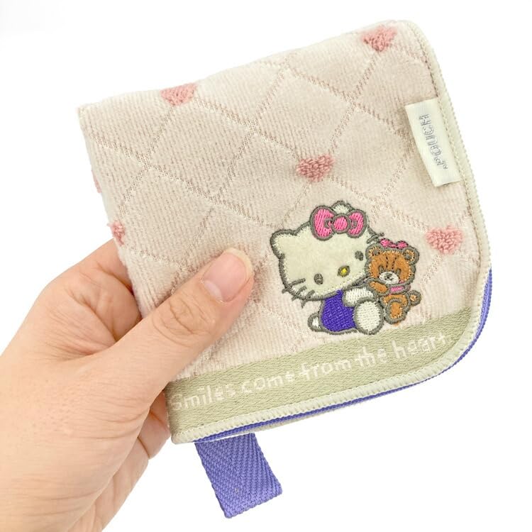 Sanrio Characters Dot Pouch Hello Kitty