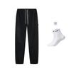 Li Ning Basketball Collection Knitted Sweatpants Men's Black AKLV085-3