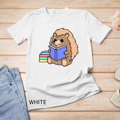 Igel Lese Buch Für Bibliothekar Unisex T-Shirt