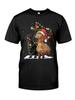 Dachshund Christmas Light Funny Dog Lover Xmas Gift Mens T Shirt New 100 Cotton Short Sleeve ONeck Tshirt Casual Unisex Top