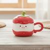 Cute Ceramic 3D Pig Mug Creative Strawberry Pig Breakfast Mug Cartoon Pig Mug  Gift Giving