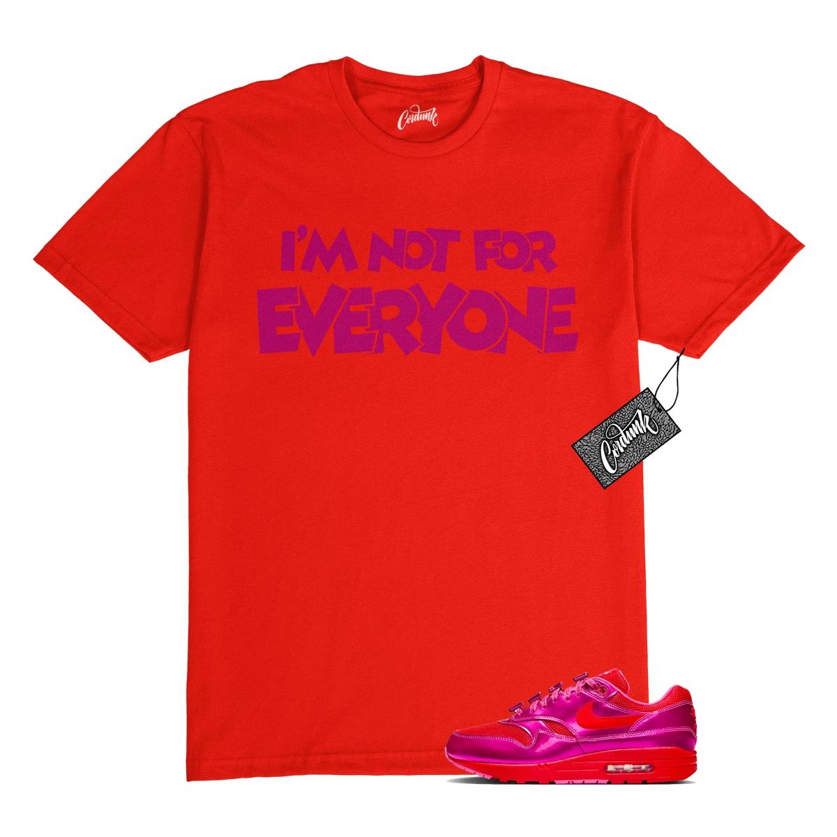 Air Max 1 PRM Valentine’s Day Playful Pink Red T Shirt Match N4E 2XL