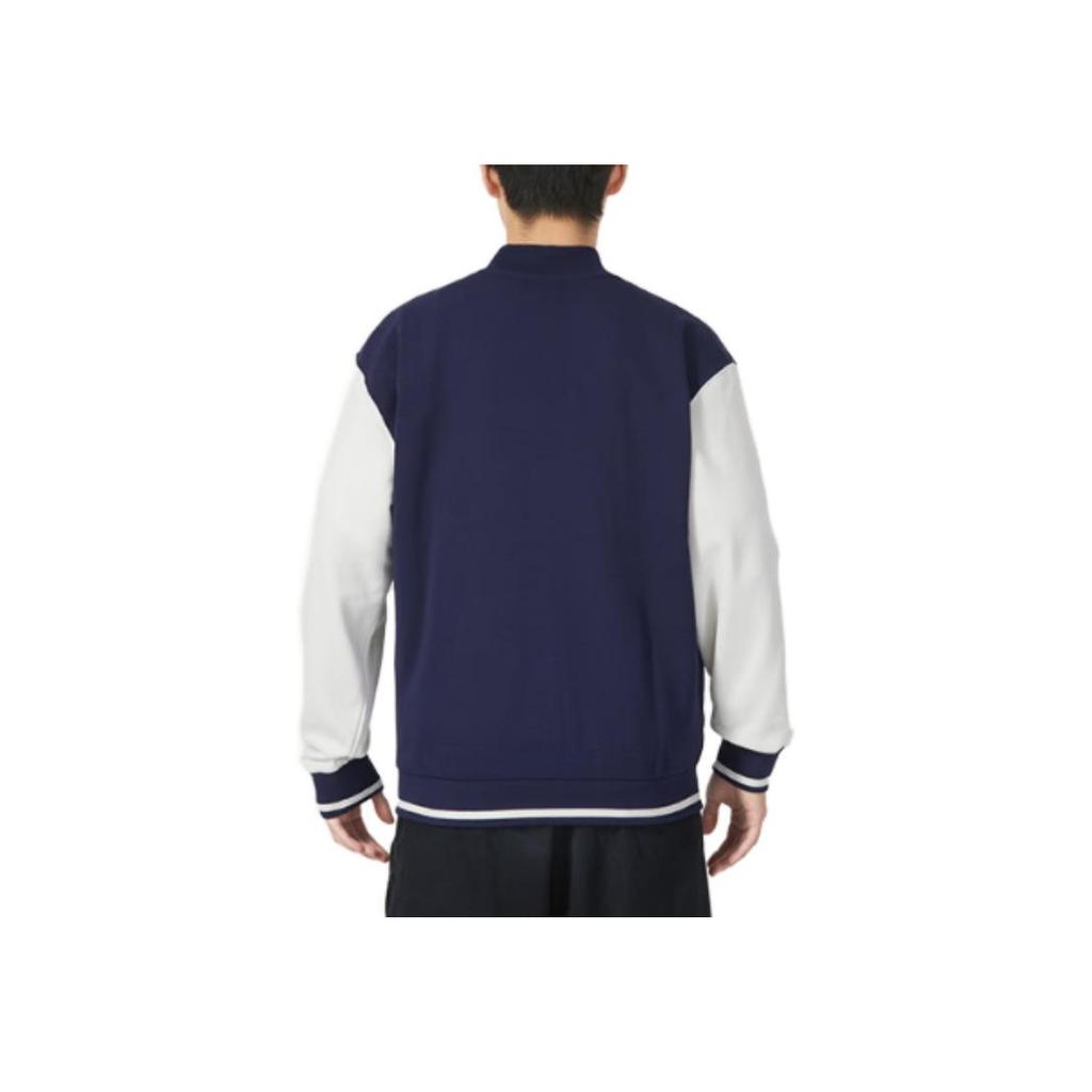 Puma Color Block Potisk Písmen Sportovní Ležérní Bunda Pánské bundy Modrá 678713-06